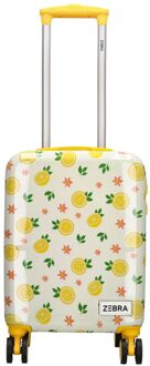 Travel Kids lemon yellow kinderkoffer hardcase koffer Geel - H 46 x B 32 x D 22 cm