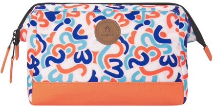 Travel Kit hoi an toilettas Oranje - H 18.5 x B 25 x D 11 cm