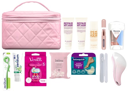 Travel Kit Luxplus Travel Bundle Premium 1 pcs + 1 pcs + 10 pcs + 10 pcs + 1 pcs + 45 ml + 75 ml + 1 pcs + 1 pcs + 90 ml + 50 ml + 50 ml + 1 st