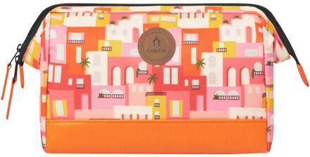 Travel Kit rhodes toilettas Roze - H 18.5 x B 25 x D 11 cm