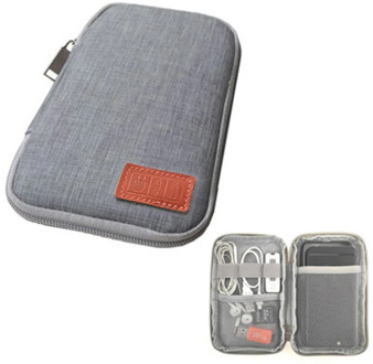 Travel Kit Small Bag Mobile Phone Case Digital Gadget Device USB Cable Data Cable Organizer Travel Inserted Bag Storage Bag