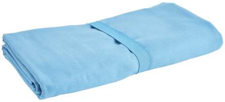 Travel-/sporthanddoek - blauw - 110x175 cm