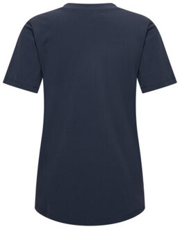 Travel Top -V blauw - maat S