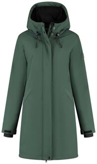 Travelin Elina - Softshell jas - Donkergroen - 3XL
