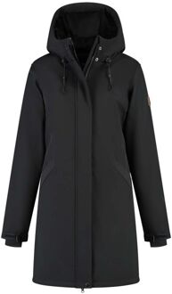 Travelin Elina - Softshell jas - Zwart - 3XL