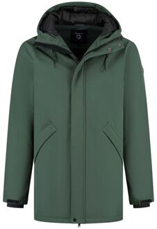 Travelin Enok - Softshell jas - Donkergroen - 3XL