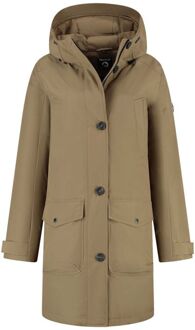 Travelin Ester - Jas - Bruin - XL