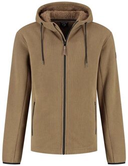 Travelin Karlson - Fleecevest - Bruin - 2XL