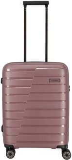 Travelite Air Base 4 Wiel Trolley S lila Harde Koffer Paars - H 55 x B 39 x D 20