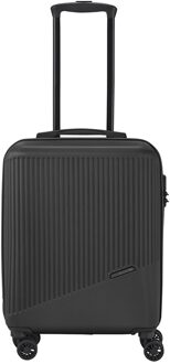 Travelite Bali 4 Wiel Trolley S black Harde Koffer Zwart - H 55 x B 39 x D 20