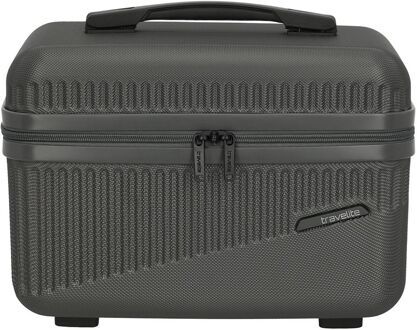 Travelite Bali Beautycase anthracite hardcase koffer Grijs - H 27 x B 36 x D 21.5 cm