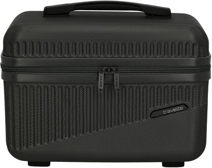 Travelite Bali Beautycase black hardcase koffer Zwart - H 27 x B 36 x D 21.5 cm