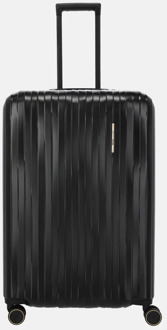 Travelite Barbara Novelty reiskoffer 75cm Black/Gold Zwart - No Size