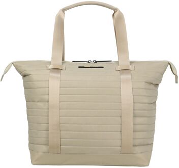 Travelite Barbara Stepp 2 in 1 Shopper satin nude damestas Beige - H 38 x B 44 x D 21 cm