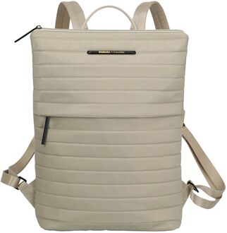 Travelite Barbara Stepp Backpack satin nude Beige - H 39 x B 30 x D 12 cm