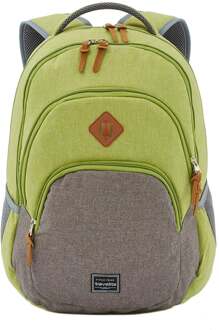 Travelite Basics Backpack Melange green/grey backpack Groen - H 45 x B 31 x D 16