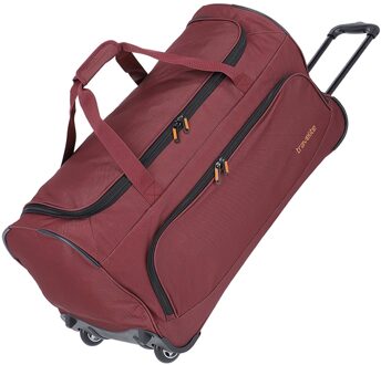 Travelite Basics Fresh Trolley Travel Bag 71 dark red Trolley Reistas Rood - H 71 x B 36 x D 35