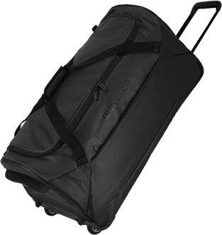 Travelite Basics Trolley Travel Bag blackreistas met wielen Zwart - H 37 x B 71 x D 37 cm