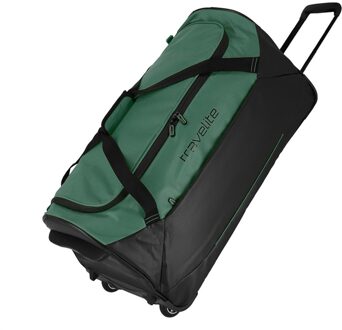 Travelite Basics Trolley Travel Bag green Reistas Groen - H 37 x B 71 x D 37