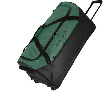 Travelite Basics Trolley Travel Bag greenreistas met wielen Groen - H 37 x B 71 x D 37 cm