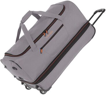 Travelite Basics Wheeled Duffle 70cm Expandable Grey/Green