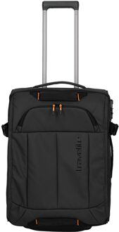 Travelite Briize Wheeled Duffle S blackreistas met wielen handbagage Zwart - H 55 x B 40 x D 23 cm