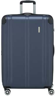 Travelite City 4 Wheel Trolley L Expandable Navy