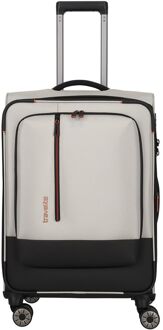 Travelite Crosslite 5.0 reiskoffer 66 cm beige Grijs