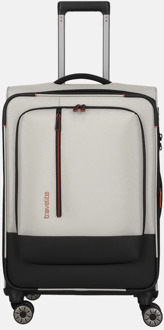 Travelite Crosslite 5.0 reiskoffer 66 cm beige Grijs
