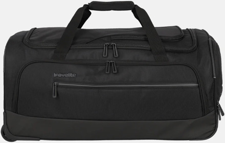 Travelite Crosslite 5.0 reistas op wielen M black Zwart - No Size