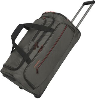 Travelite Crosslite 5.0 reistas op wielen M dark olive Groen