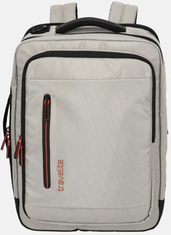 Travelite Crosslite 5.0 underseater rugzak 15 inch beige Bruin - No Size