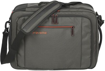 Travelite Crosslite 5.0 underseater rugzak 15 inch dark olive Groen