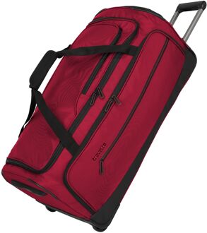 Travelite Crosslite 5.0 Wheeled Duffle L redreistas met wielen Rood - H 79 x B 38 x D 39 cm