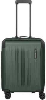 Travelite Dynamiic 4 Wheel Cabin Trolley green hardcase koffer Groen - H 55 x B 40 x D 23 cm