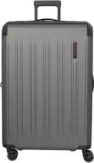 Travelite Dynamiic 4 Wheel Trolley L anthracite hardcase koffer Grijs - H 76 x B 51 x D 31 cm