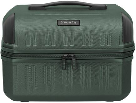 Travelite Dynamiic Beautycase green hardcase koffer Groen - H 38 x B 27 x D 23 cm