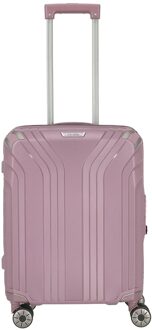 Travelite Elvaa 4 Wiel Trolley S rosé Harde Koffer Rose - H 55 x B 40 x D 20