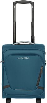 Travelite Jetpack Easy 2 Cabin petrol zachte koffer lichtgewicht koffer Blauw - H 40 x B 30 x D 20 cm