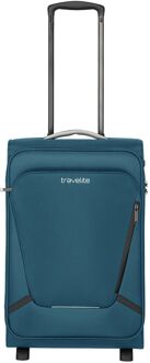 Travelite Jetpack Slim 2 Cabin petrol Blauw - H 55 x B 35 x D 23 cm