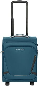 Travelite Jetpack Wings 2 Cabin petrol zachte koffer lichtgewicht koffer Blauw - H 40 x B 30 x D 25 cm