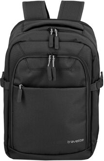 Travelite Kick Off Cabin laptop laptop rugzak black Zwart - H 40 x B 25 x D 20 cm