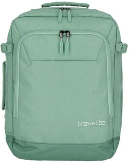 Travelite Kick Off Cabin Size backpack/weekender rugzak sage Groen