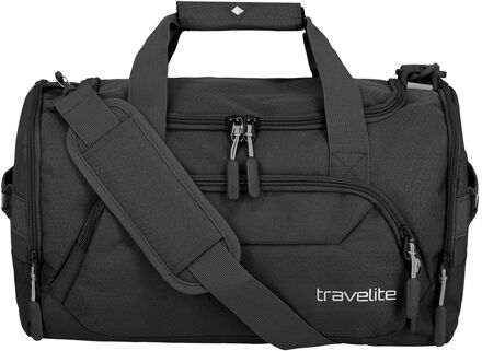 Travelite Kick Off Duffle S black weekendtas handbagage Zwart - H 25 x B 40 x D 23 cm