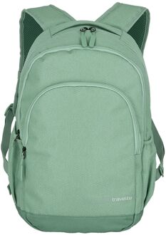 Travelite Kick Off laptop laptop rugzak L sage Groen - H 45 x B 31 x D 16 cm