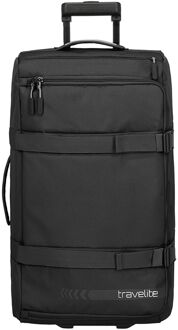 Travelite Kick Off reistas op wielen L black Zwart