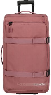 Travelite Kick Off Wheeled Duffle L reistas rose Roze