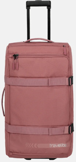 Travelite Kick Off Wheeled Duffle L reistas rose Roze