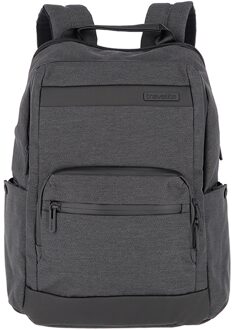 Travelite Meet Backpack Expandable anthracite backpack Grijs - H 41 x B 30 x D 14 / 21
