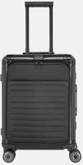 Travelite Next Frontpocket handbagage koffer 55 cm black Zwart